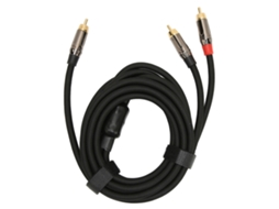 Aetheria cabo Y Rca Macho para Macho Dourado 24k Resistente À Corrosão 3m para Mixer Subwoofer