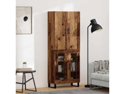 Vidaxl Buffê 2 Pcs Madeira Antiga 69,5 X 34 X 180 Cm