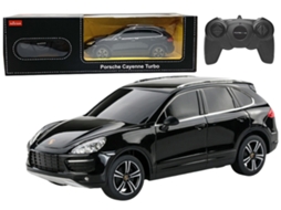 Carro Rc 124 Rastar Porsche Cayenne Turbo Preto