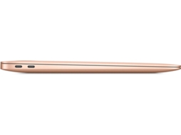Macbook Air APPLE Dourado - MGND3Y/A (13.3'' - Apple M1 - RAM: 8 GB - 256 GB SSD - GPU 7-Core)