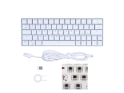 Teclado Mecânico LAXISCREED Rgb Sem Fio e Fio
