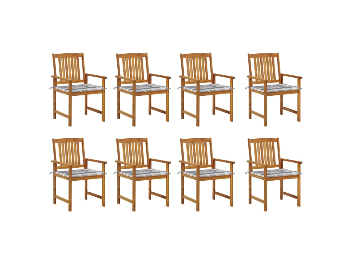 Garden Chair, Garden Chairs Vidaxl Marrom Madeira (n/a)