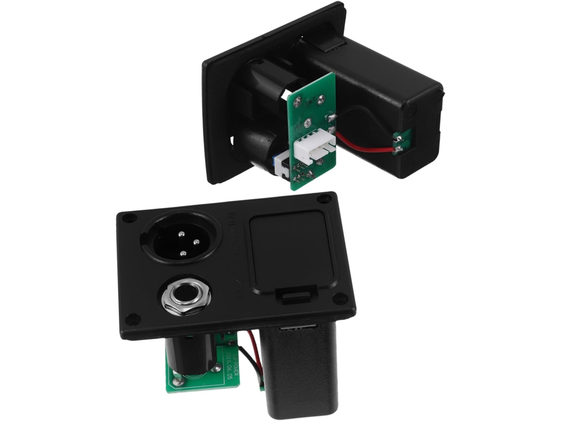 Conjunto De 2 Estojos Para Baterias De Microfones, Estojo Para Bateria De Transdutor De Microfone De Baixo
