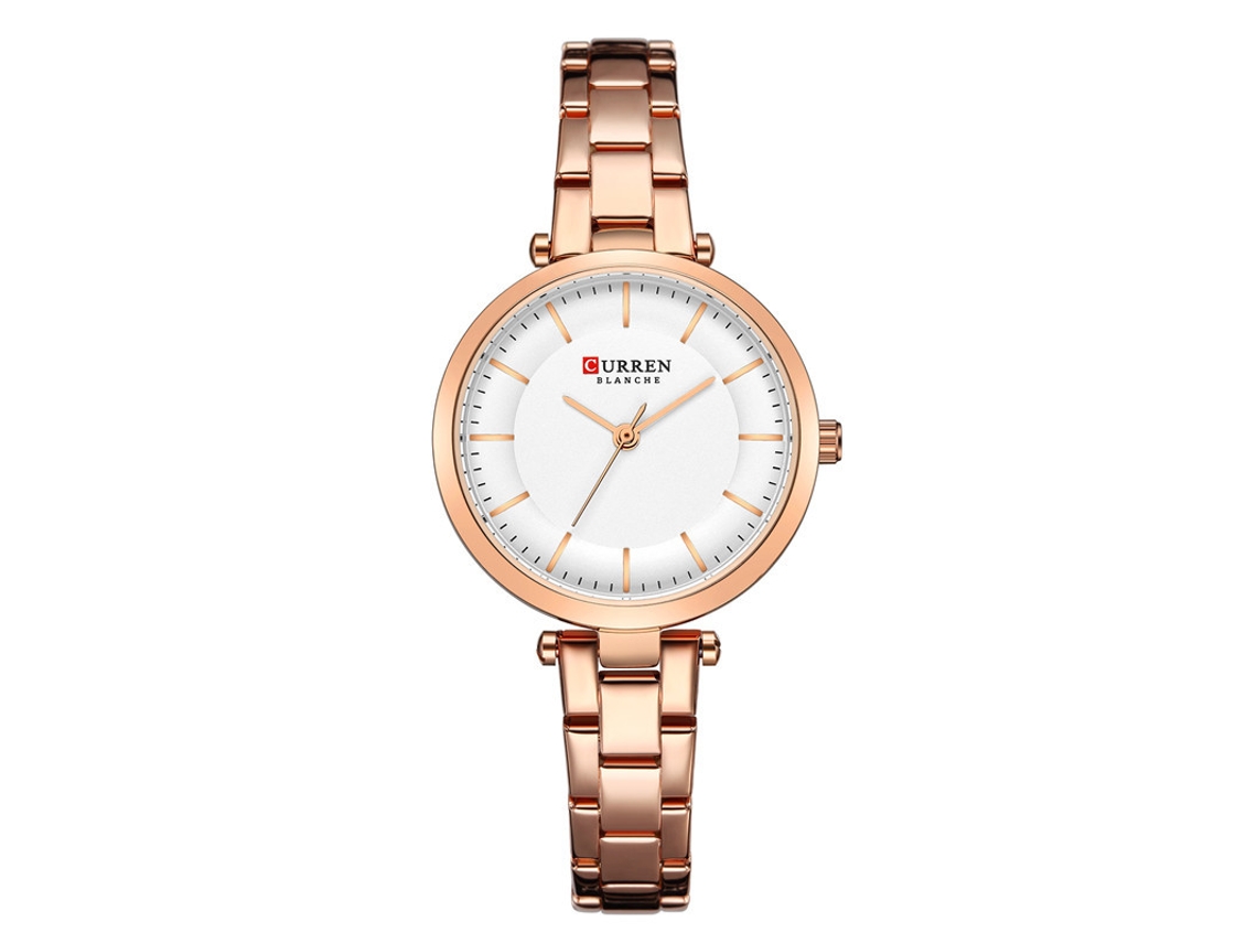 Relógio Feminino De Quartzo Com Pulseira De Aço