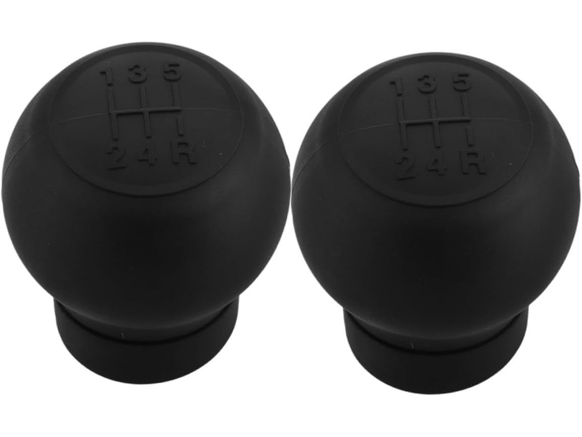 Capa de silicone para manopla de câmbio (2 peças), proteção antiderrapante.
