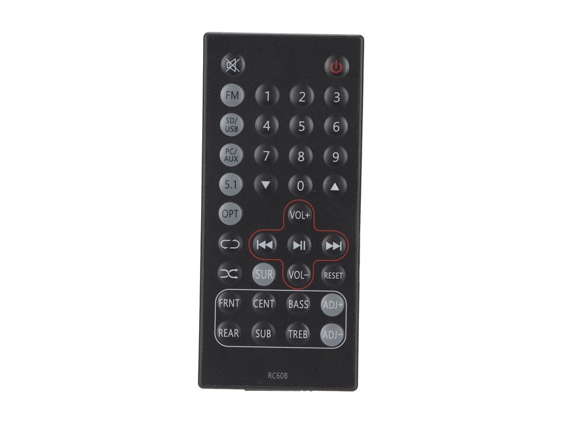 Aetheria controle Remoto Substituto Rc60b Abs para Sistema de Som C2xb C6xd