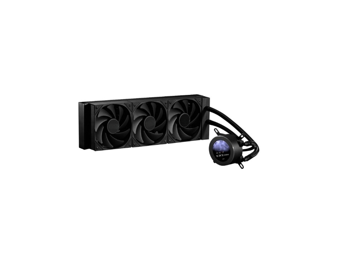 Conjunto De Refrigeração Líquida Aio Para Cpu Com 3 Ventoinhas Pwm Tekmaquinas