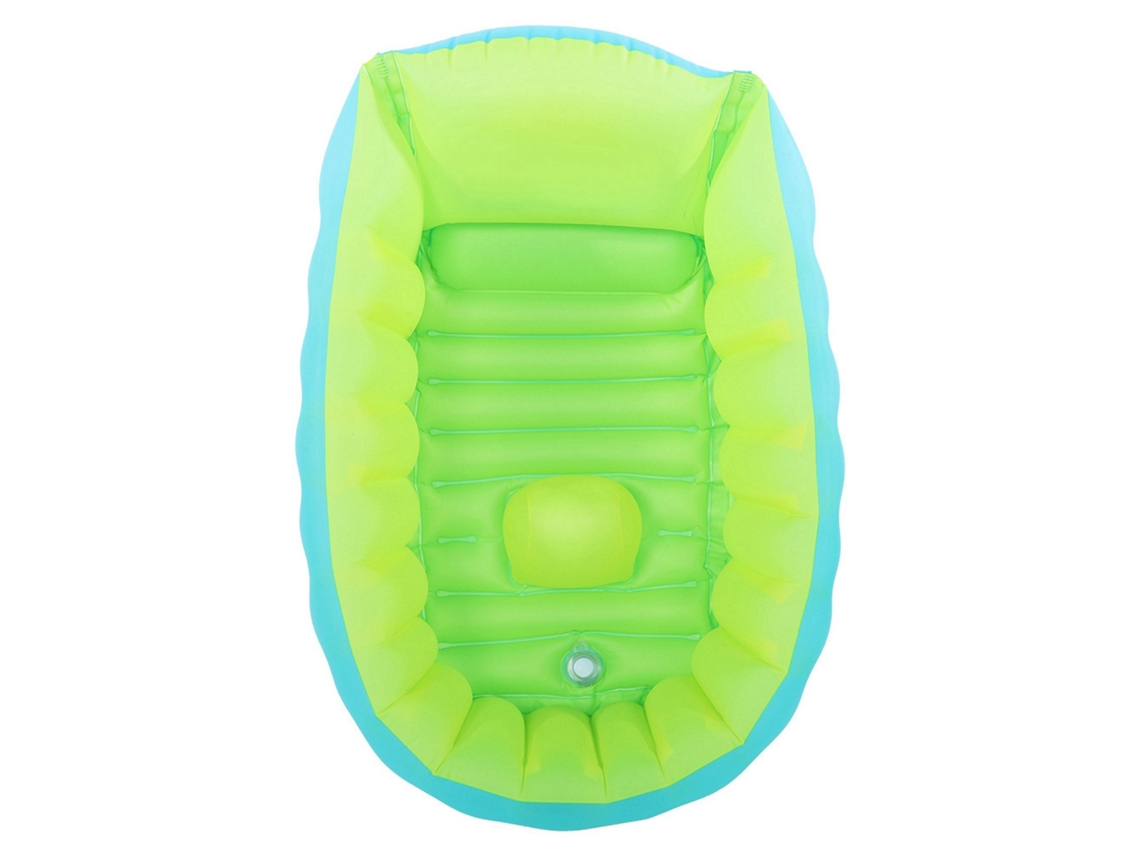 Primerox banheira Inflável para Bebê Colapsível Portátil com Apoio Reclinável 45 Graus Pvc Ecológico