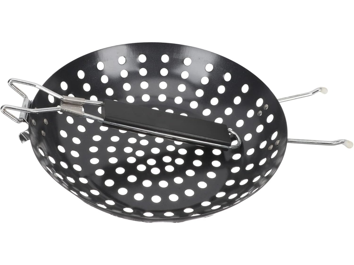 Bandeja De Grelha Antiaderente Reutilizável, Leve E Portátil Para Churrasco E Camping. Bandeja De Grelha Antiaderente Reutilizável, Lev Gokoco