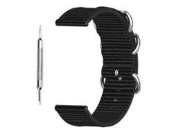 Pulseira De Lona Para Smartwatch Suunto 7 Unissex