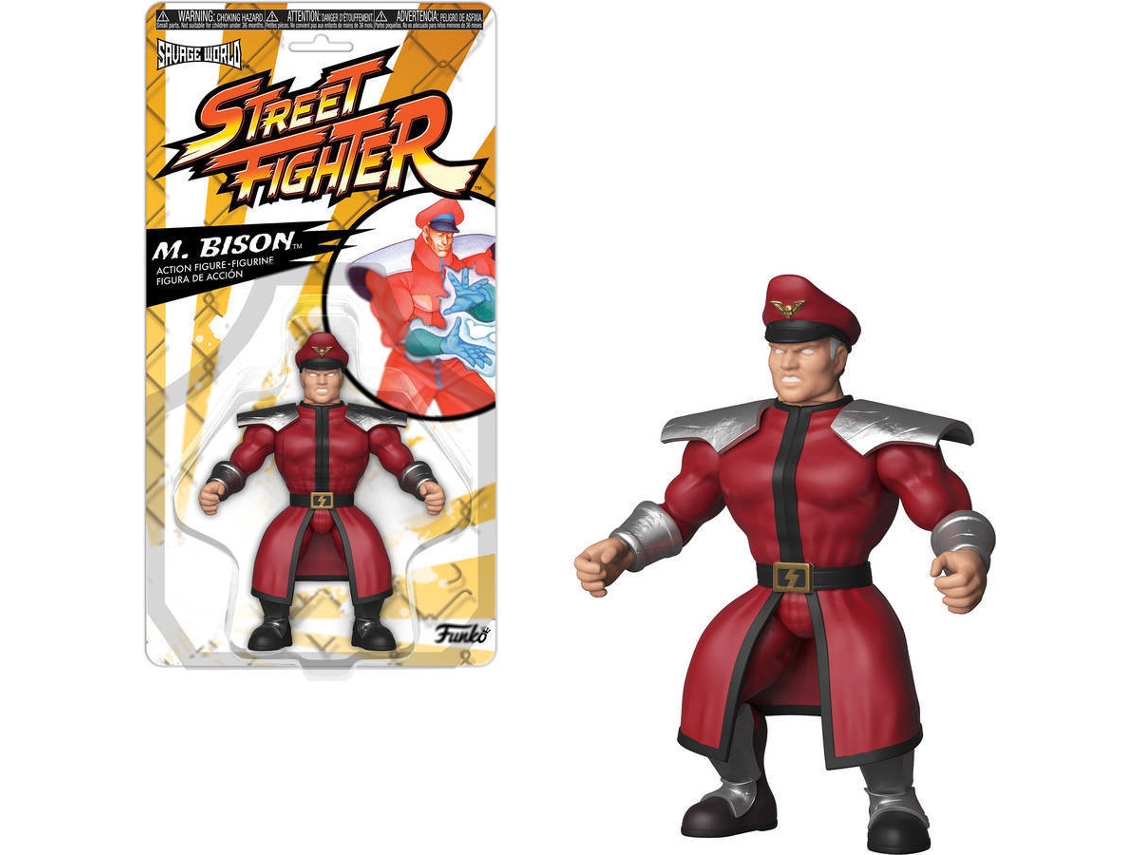 Figura FUNKO Savage World: Street Fighter - M. Bison