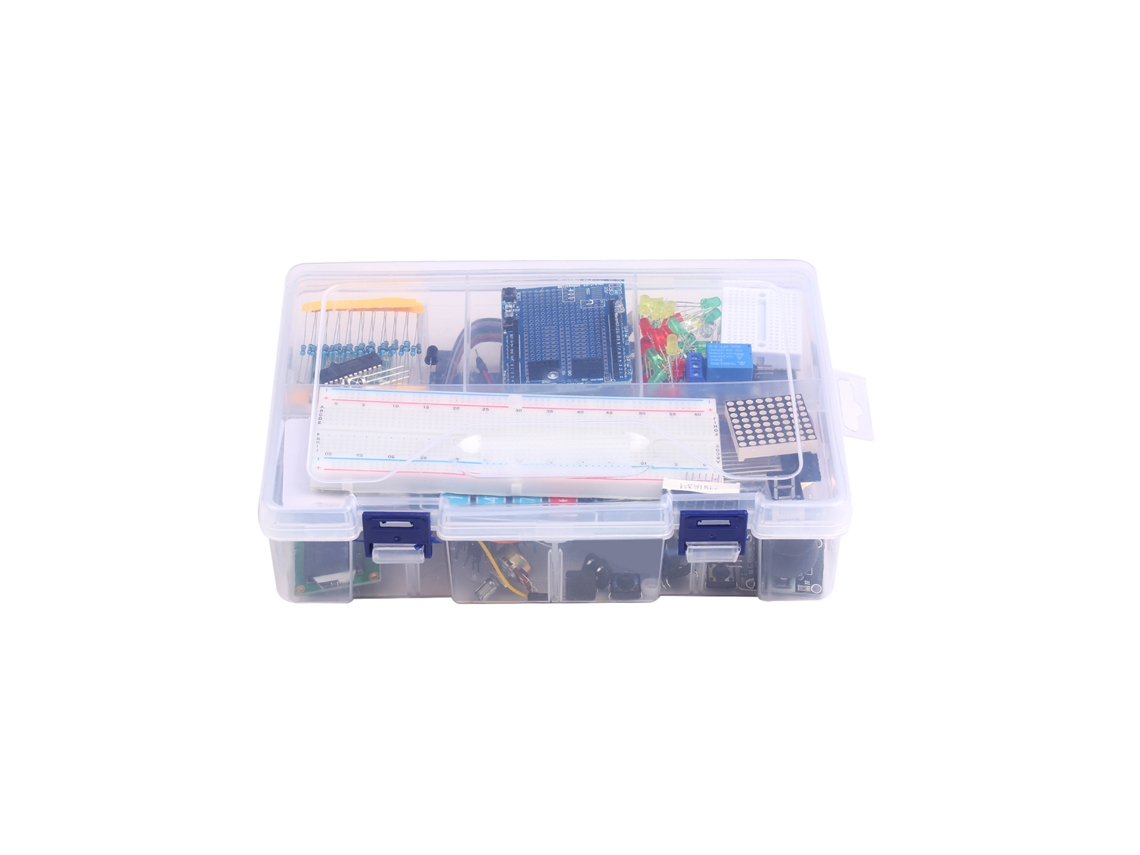 Kit Iniciante De Eletrônica Com Componentes Básicos