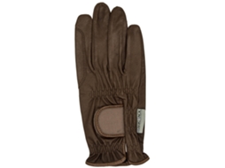 Luvas de Equitação em Couro HAUKESCHMIDT Galaxy Magic Tack Taille 8,5
