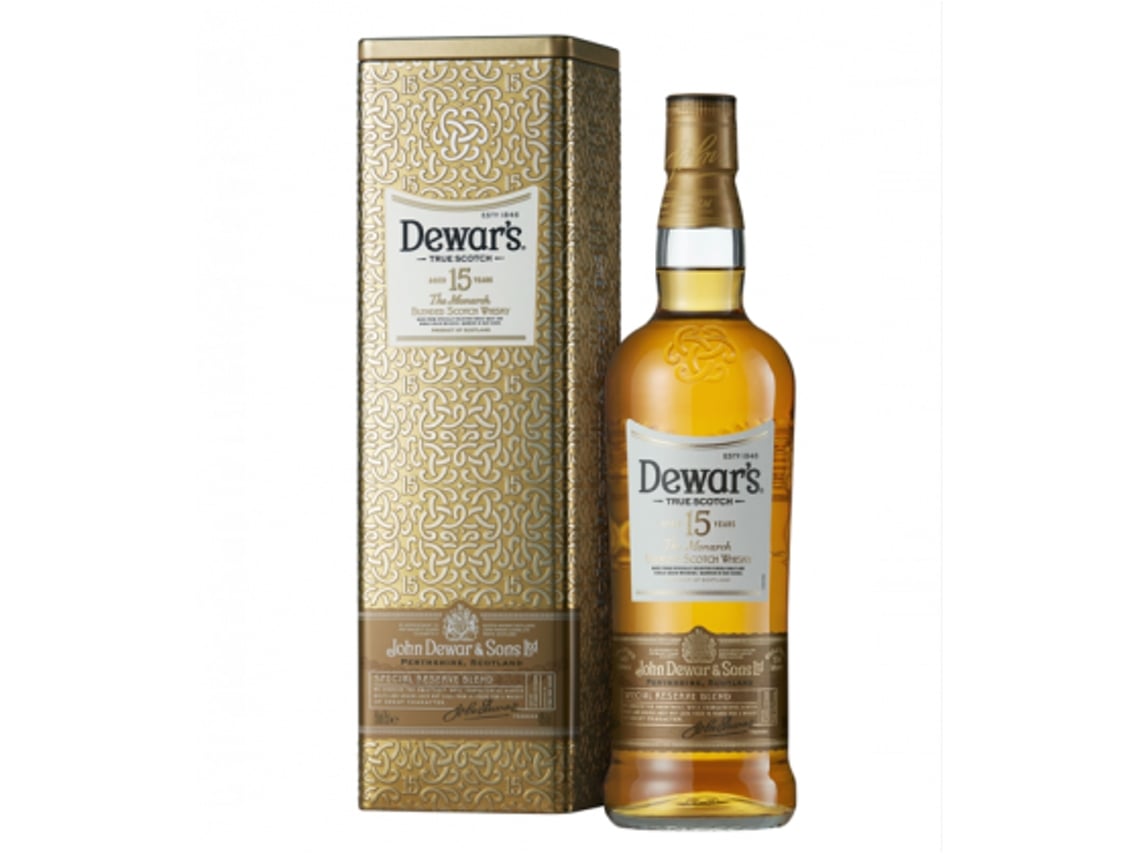 15 anos de Dewar, o monarca JOHN DEWAR & SONS Worten.pt