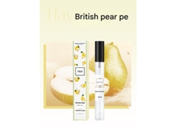 5 frascos, 10 ml, fragrância floral, fragrância duradoura, fragrância floral doce, perfume, frescor diário, caixa de fragrância leve (pêra britânica/22)