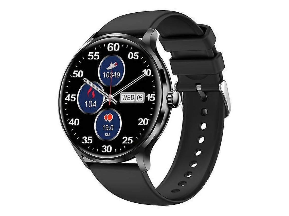 Smartwatch ultrafino QS80 de 1,39 polegadas com chamadas Bluetooth, monitoramento de saúde e medição de oxigênio no sangue. Ly Ebike
