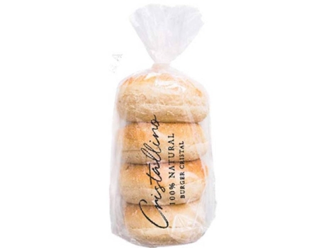 Pão de Hambúrguer CRISTALLINO emb. 4 un