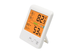 Termômetro E Higrômetro Digital Lcd Upkoch Com Sensor De Temperatura Umidade Para Casa, Quarto E Escritório