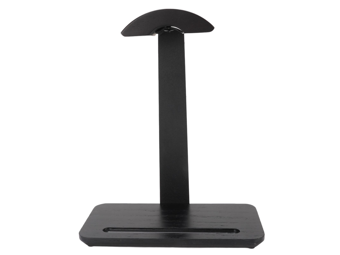 Aetheria suporte para Fones de Ouvido Universal Madeira e Alumínio Anti deslizante para Mesa Musical e Gamer