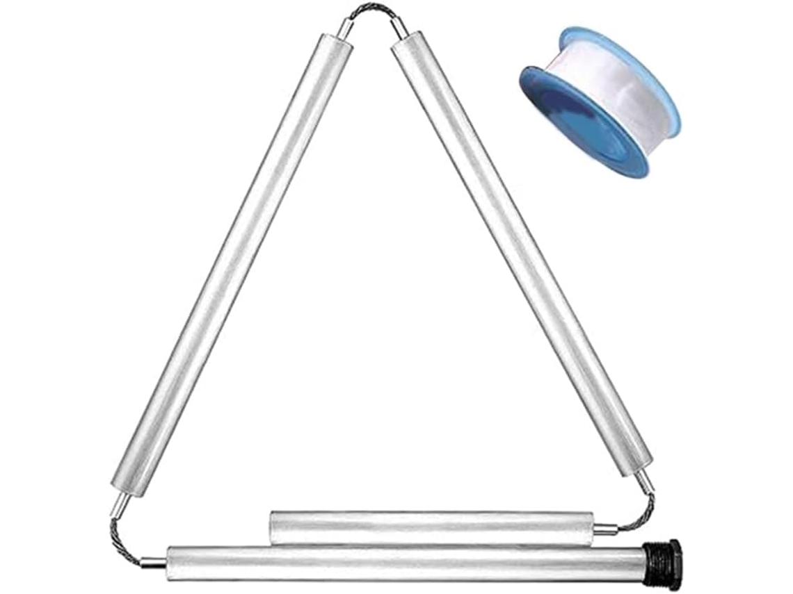 Haste De Ânodo Magnésio, Para Aquecedores Água, 3/4 Npt, Quatro