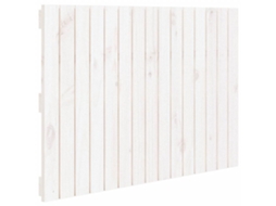 Cabeceira de Parede Madeira de Pinho Maciça Branco MAISON EXCLUSIVE (95,5x60 cm)