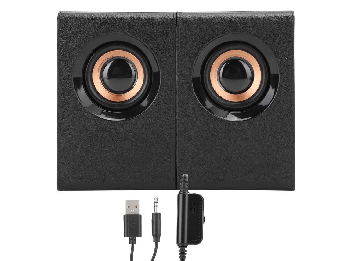 Caixas De Som Para Computador M10 Mini De Mesa Usb Baixo Estéreo Reprodutor De Música