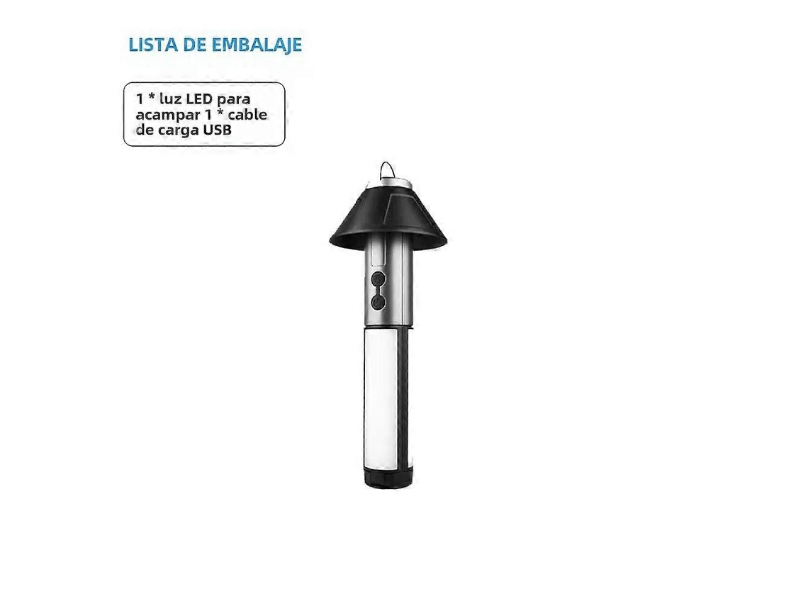 Lanterna De Camping Led, Recarregável E Impermeável Para Suas Aventuras Ao Ar Livre. Olysi Shop