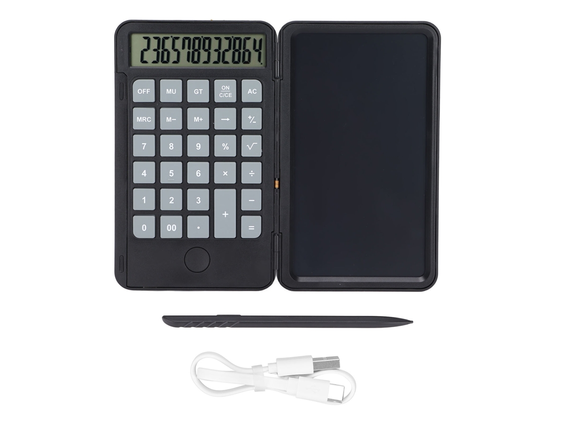 Tablet De Escrita Calculadora Lcd De 6,5 Polegadas