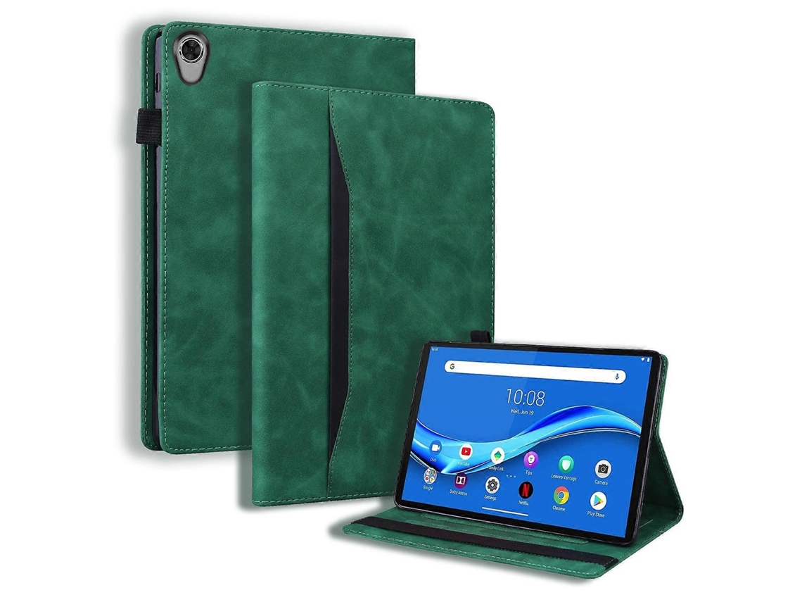 Capa De Couro Com Aba Horizontal Resistente A Impactos Para Lenovo Tab M10 Hd Gen 2 Tb-x306f, Com Suporte, Compartimentos Para Cartões, Porta-retratos