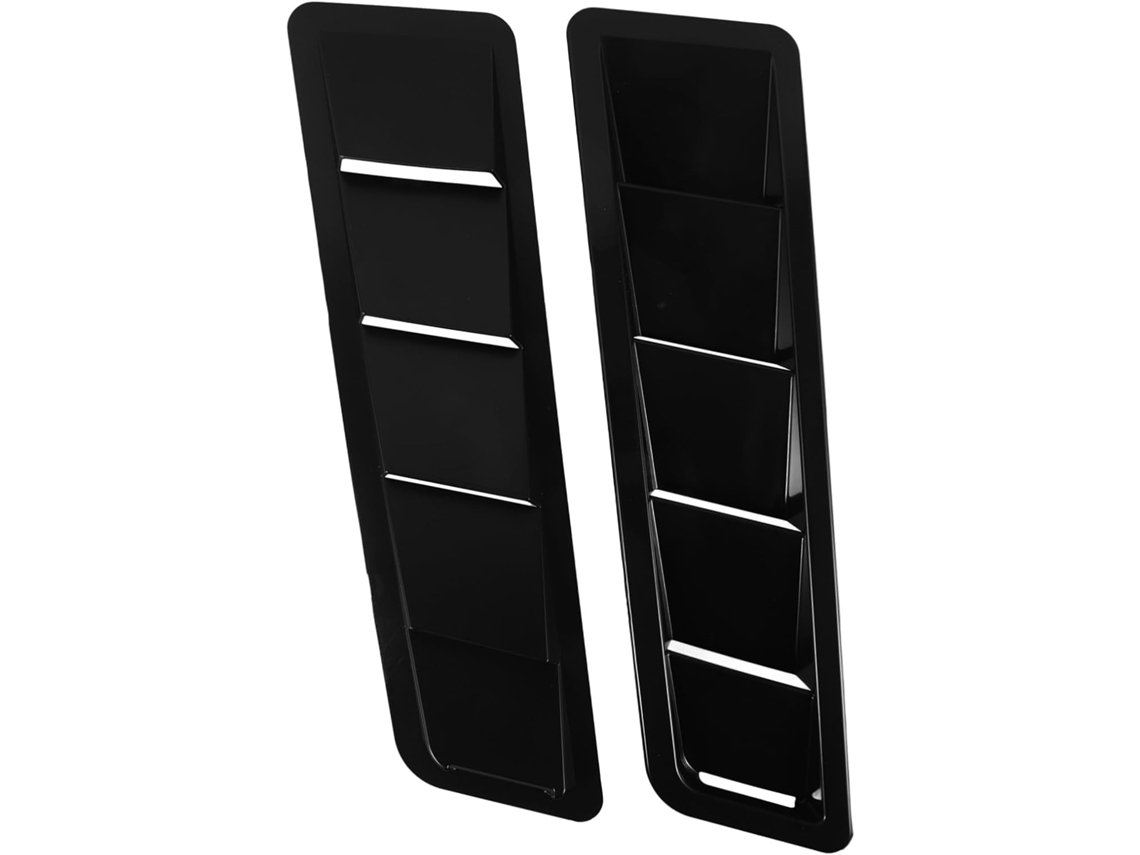Conjunto De 2 Peças De Ventilação Para Capô De Carro Em Abs, Ventilação Externa Para Automóveis.