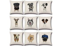 Pack de 9 Almofadas Decorativas WJS (45x45cm)