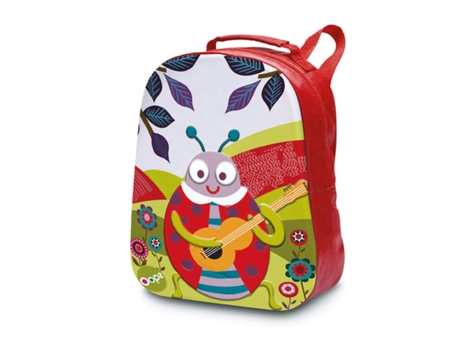 Mochila Eva 3D Joaninha 26 cm