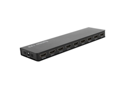 Aetheria divisor Hdmi 1x8 1.4 8 Portas Full Hd 1080p 3d Hdr 4k Distribuidor Áudio Vídeo
