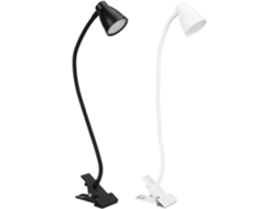 Luminária De Leitura Recarregável Com Clipe, Usb Regulagem