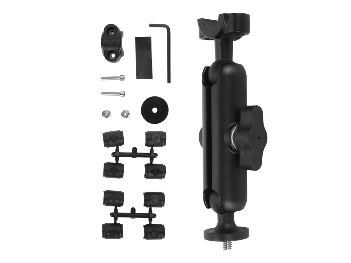 Aetheria suporte de Câmera para Motocicleta com Cabeça de Bola 360 Graus Clamp Universal para Dji Action Insta360 Bike