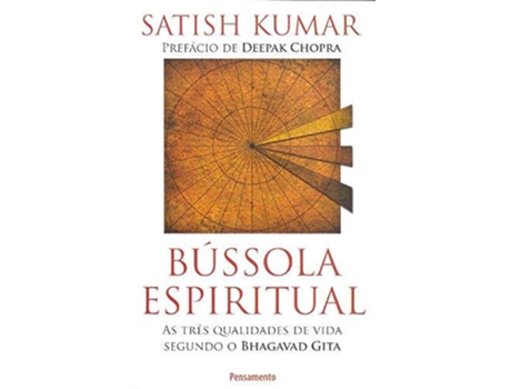 Livro Bússola Espiritual de Satish Kumar (Português)