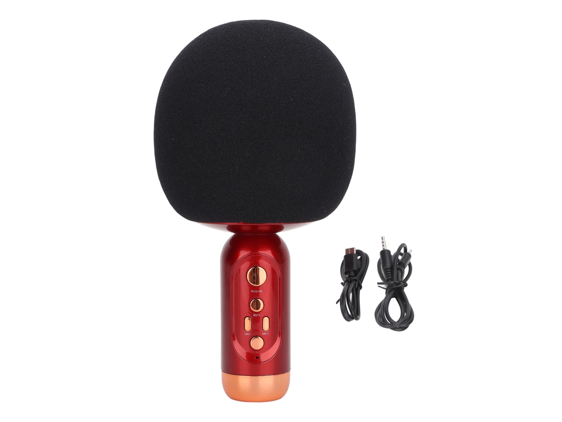 Microfone Bluetooth Portátil Recarregável EOOCOO