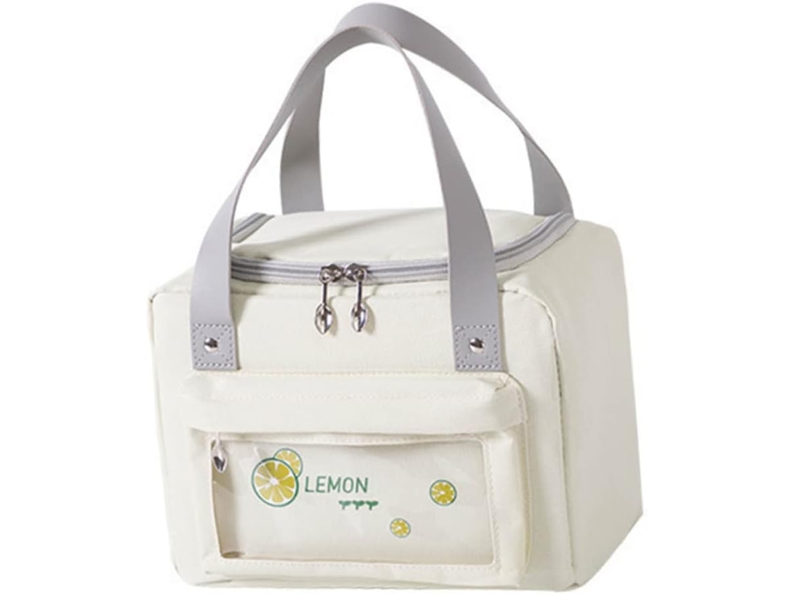 1 Unidade de Lancheira com Cordão, Bolsa Térmica para Lanche, Recipiente para Alimentos BRILVIBERA