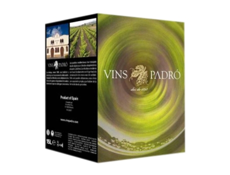 Espumante tinto PADRÓ Bag in Box (15 L - 1 Unidade)