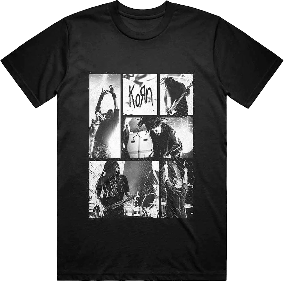 Korn Band Photo T-shirt Unisex Rockinstone Size:xl
