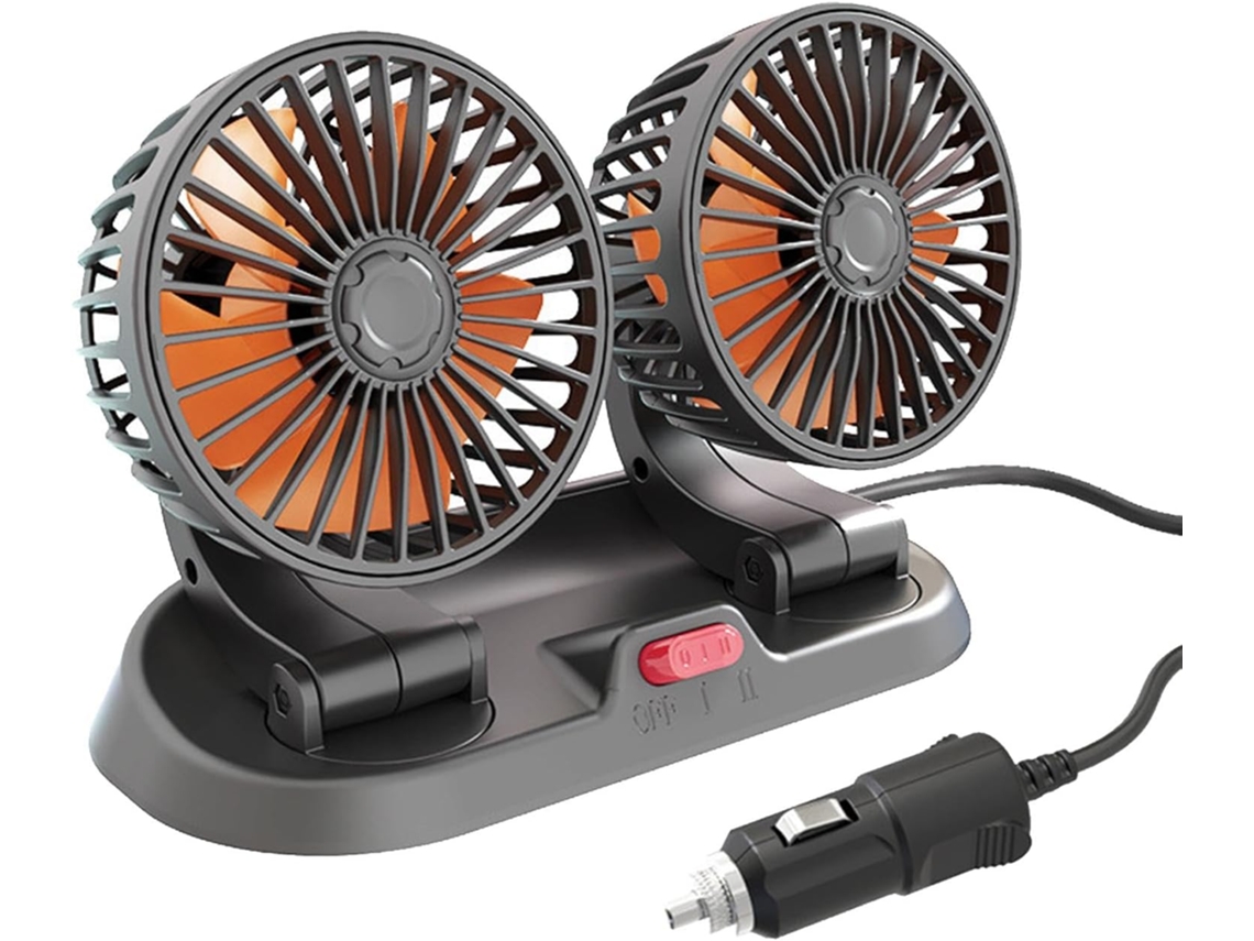Ventilador Duplo Para Banco De Carro, Carro