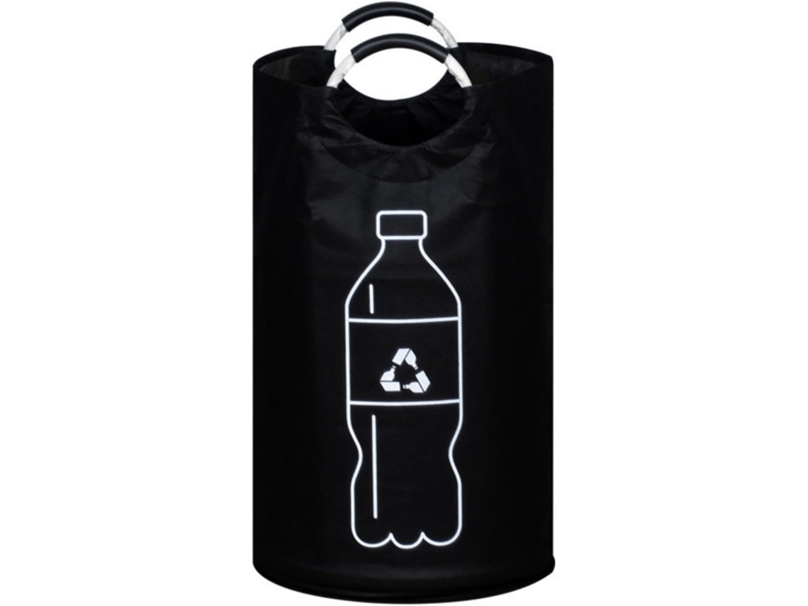 Saco De Coleta Para Reciclagem Garrafas E Recipientes, Lixeira Macia