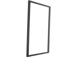 Protetor de painel para instalação da moldura do painel de navegação no painel de instrumentos.