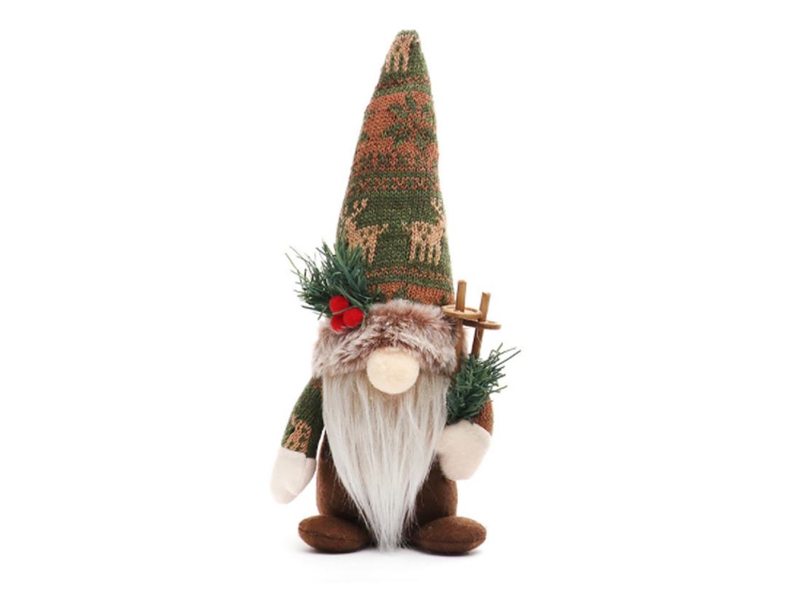 Bonecas de Decoração de Natal Enfeites de Janela de Shopping