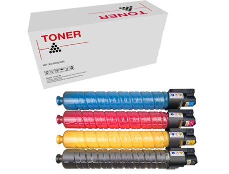 Pack 4 Toners Compatíveis Ricoh Aficio Mp-C3001/Mp-C3501 842047 841579 841127 841427 841126 841426 841125 841425