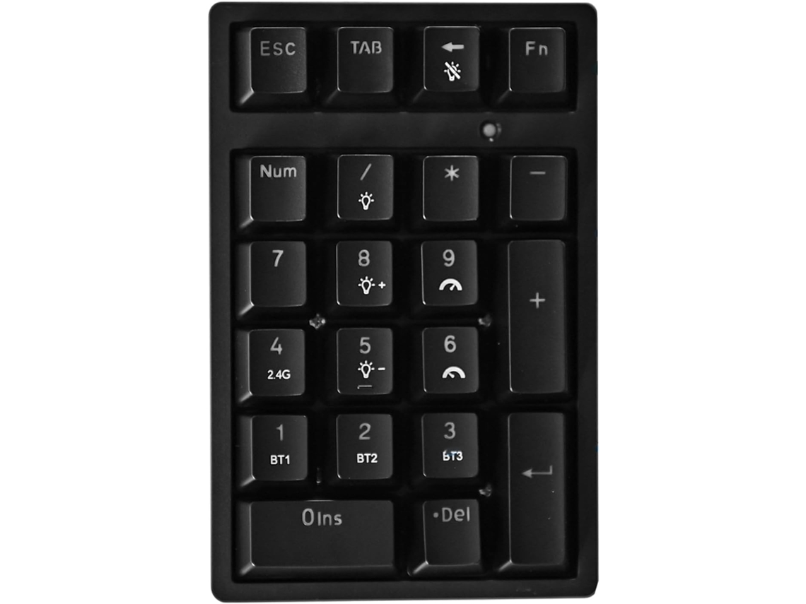 Teclado Mecânico Usb Compacto Com Teclado Numérico