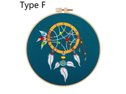 Conjunto De Bordados Sino De Vento Tipo F Tipo Aquaforge