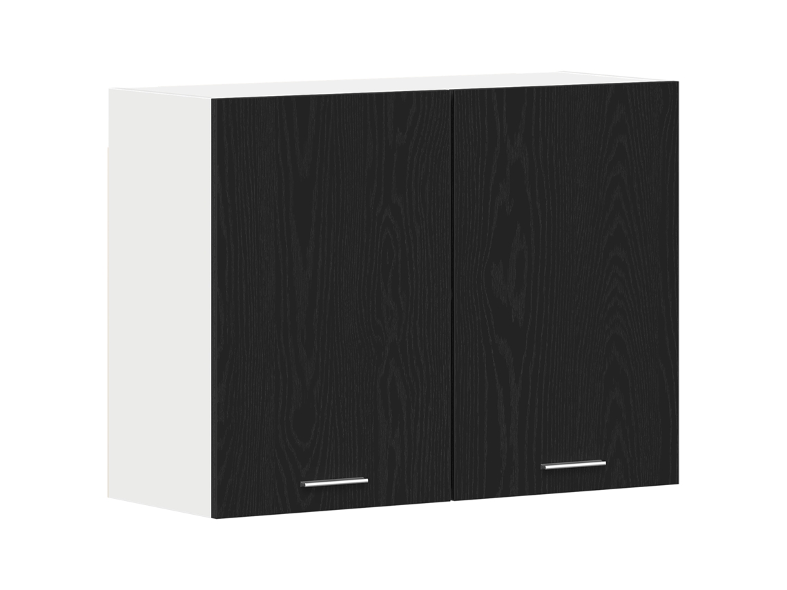 Conjunto 1 Armazenamento De Cozinha Vidaxl Preto Derivados De Madeira (80 X 31 X 60 Cm)