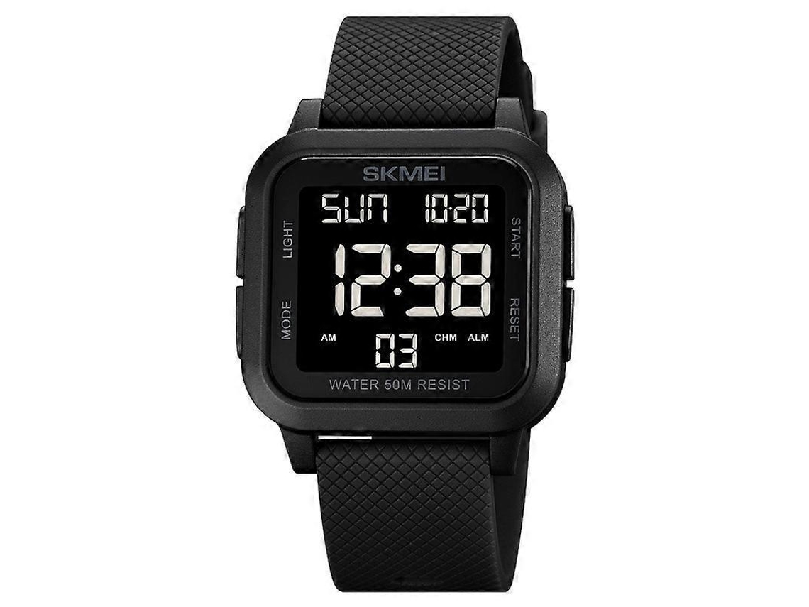 Relógio Skmei 1894 Square Sports À Prova D'água, Simples, Multifuncional E Luminoso Para Estudantes.