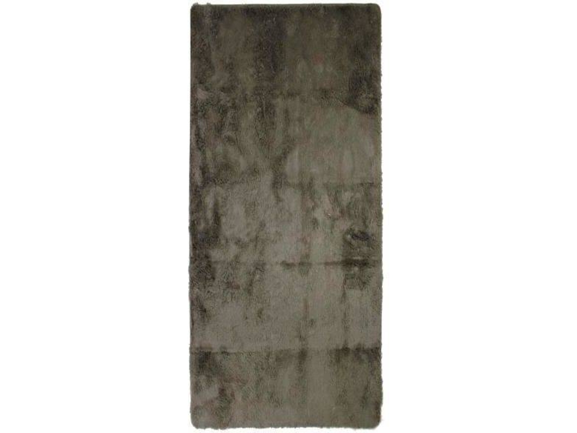 Tapete De Base Fina E Flexível Extra Macio Taupe 80x180